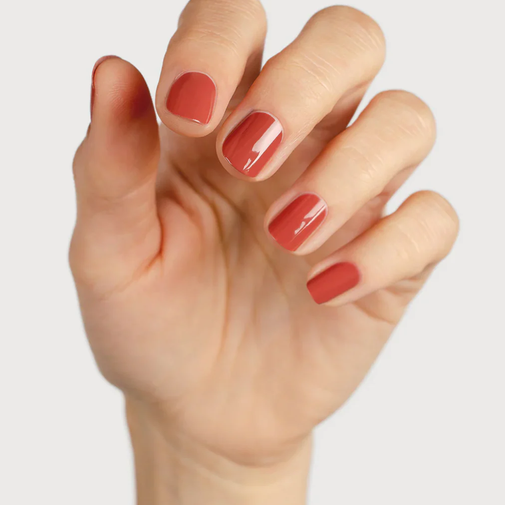 Sienna Byron Bay Nail Polish 10ml, Life {Brick Red} - Image 4