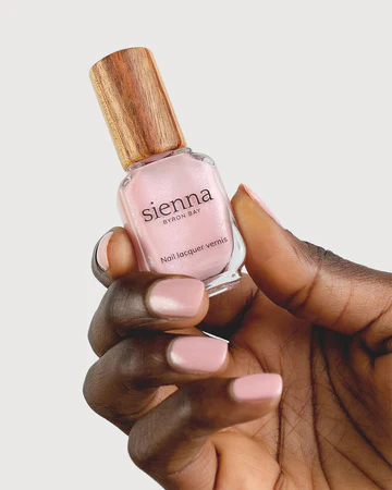 Sienna Byron Bay Nail Polish 10mL, Magic {Shimmering Cherry Blossom Pink} - Image 5