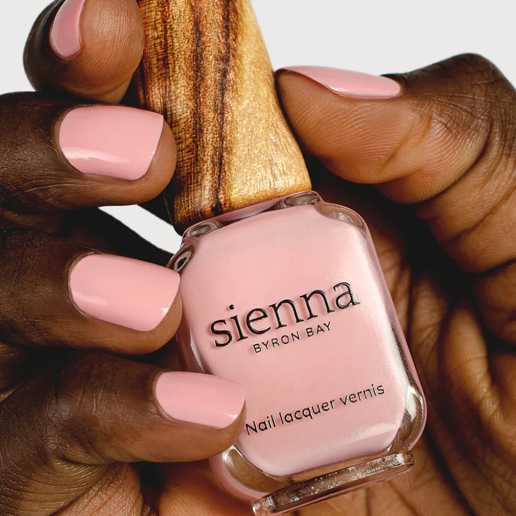 Sienna Byron Bay Nail Polish 10ml, Peony {Classic Cherry Blossom Pink} - Image 5