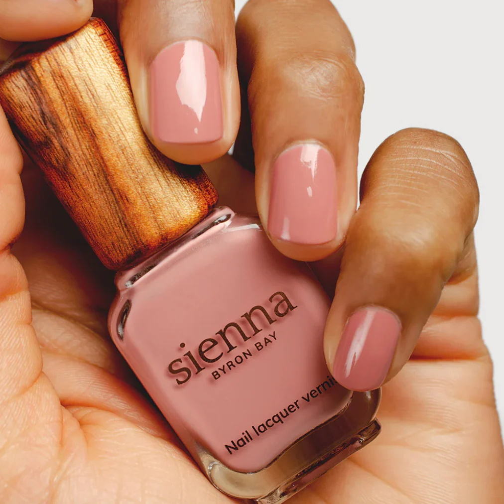 Sienna Byron Bay Nail Polish 10ml, Stone {Mauve Pink} - Image 4
