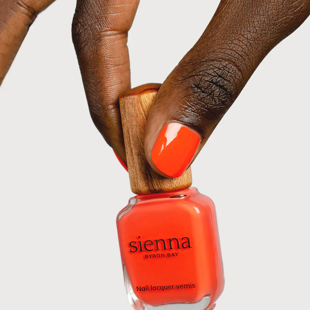 Sienna Byron Bay Nail Polish 10ml, Tango {Tangerine Orange} - Image 7