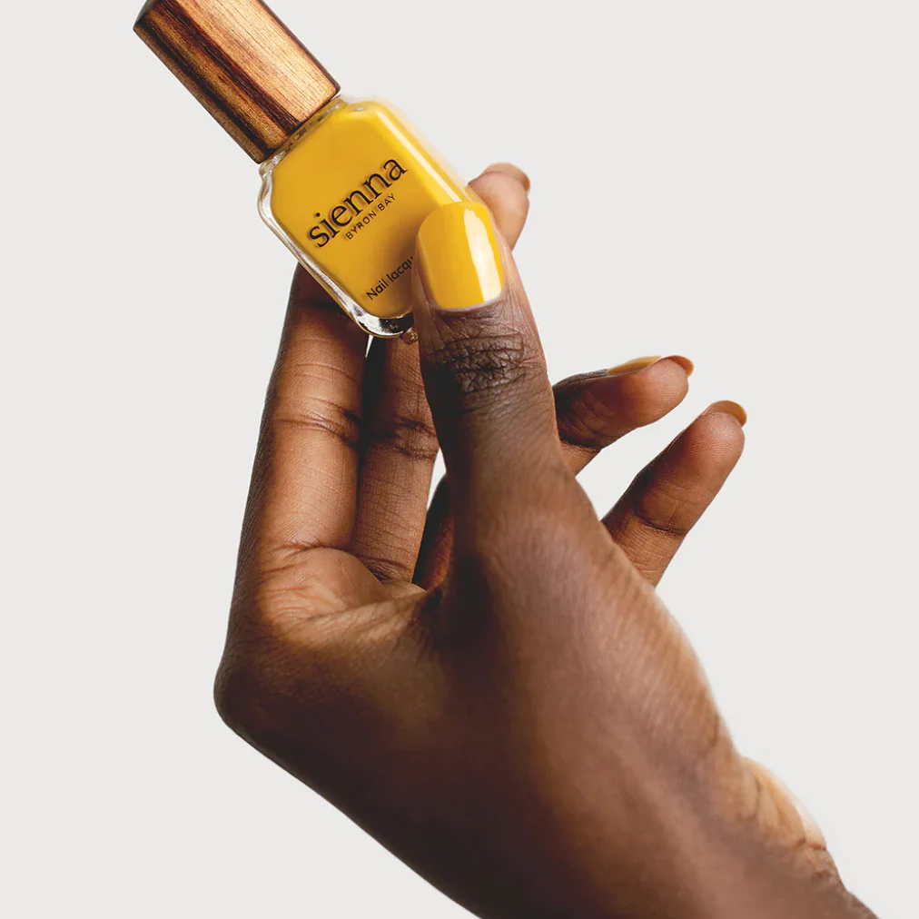 Sienna Byron Bay Nail Polish 10ml, Treasure {Dusty Yellow} - Image 5