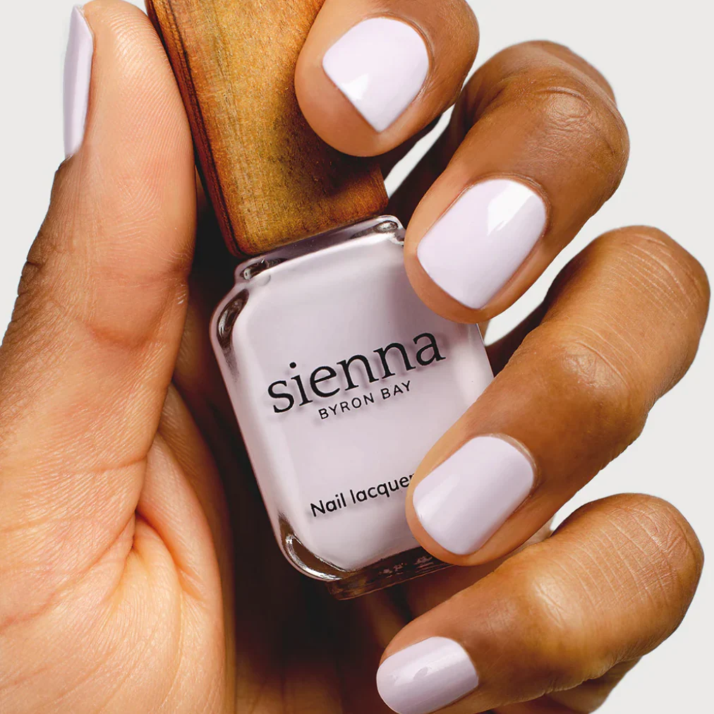 Sienna Byron Bay Nail Polish 10ml, Whisper {Pastel Lilac} - Image 6