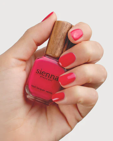 Sienna Byron Bay Nail Polish 10mL, Wonder {Blooming Fuchsia Petal} - Image 5