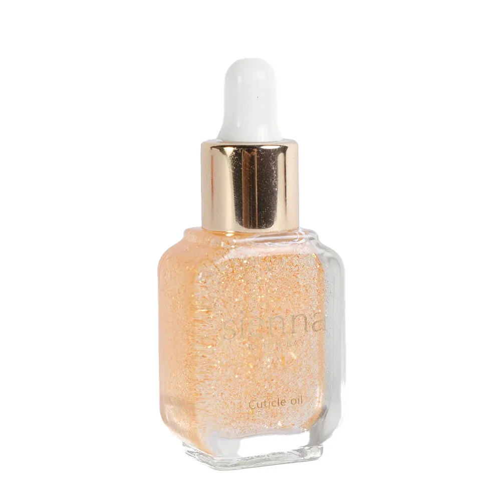 Sienna Byron Bay Natural Cuticle Oil 10mL, Golden Glow Shimmer