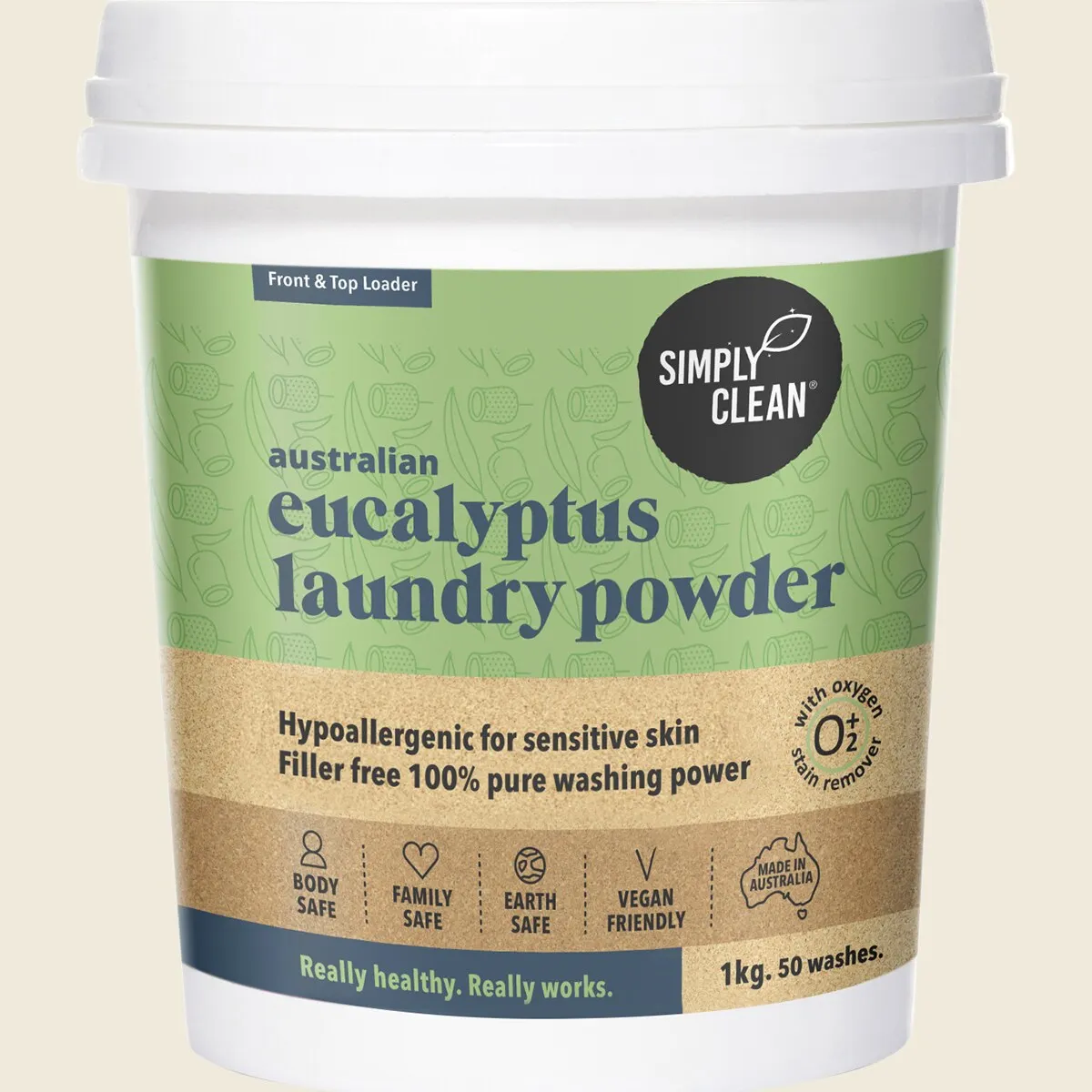 Simply Clean Laundry Powder, Choose Your Scent & Size