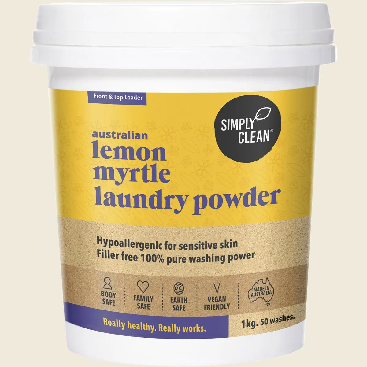Simply Clean Laundry Powder, Choose Your Scent & Size - Image 3