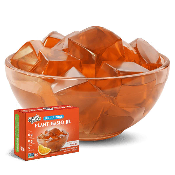 Simply Delish Jel Dessert & Sugar Free 20g, Natural Orange Flavour