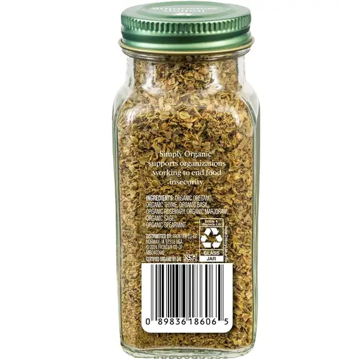 Simply Organic Italian Seasoning 27g, Certified Organic - Image 3