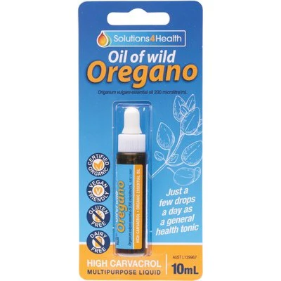 Solutions 4 Health Certified Organic Oil Of Wild Oregano 10mL 25mL Or 50mL, General Health & Wellbeing - Image 3