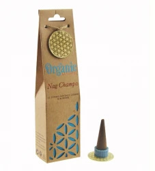 Song Of India Organic Goodness 12 Jumbo Incense Cones & Burner, Please Select A Fragrance - Image 3