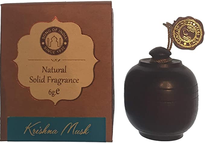 Song Of India Solid Perfume in Hand-Carved Rosewood Jar with Screw-on Top, Please Choose Your Fragrance - Image 7