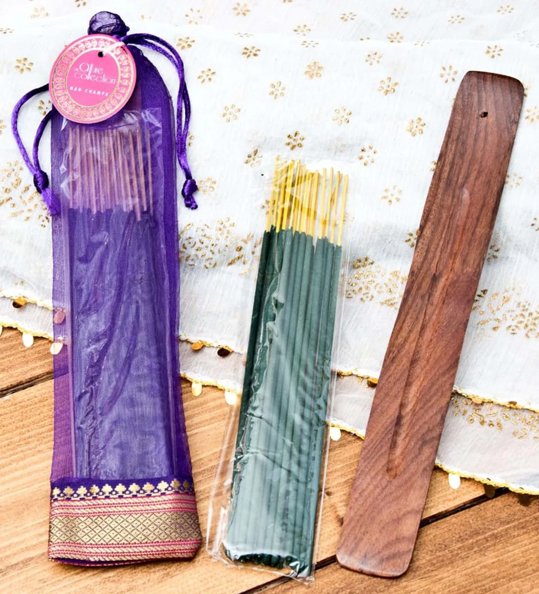 Song Of India The Allure Collection; Organza bag 25g, Fragrance May Vary - Image 3
