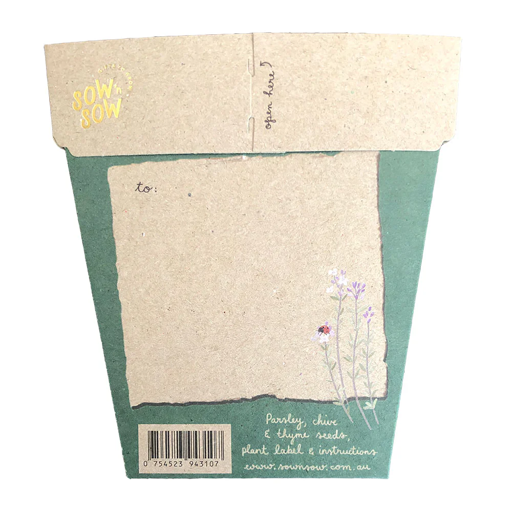 Sow 'N Sow A Gift of Seeds Card, Merry Christmas!! - Image 3