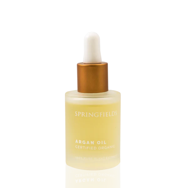 Springfields Certified Organic Argan Oil 30mL, Revitalizing & Nourishing - Image 2