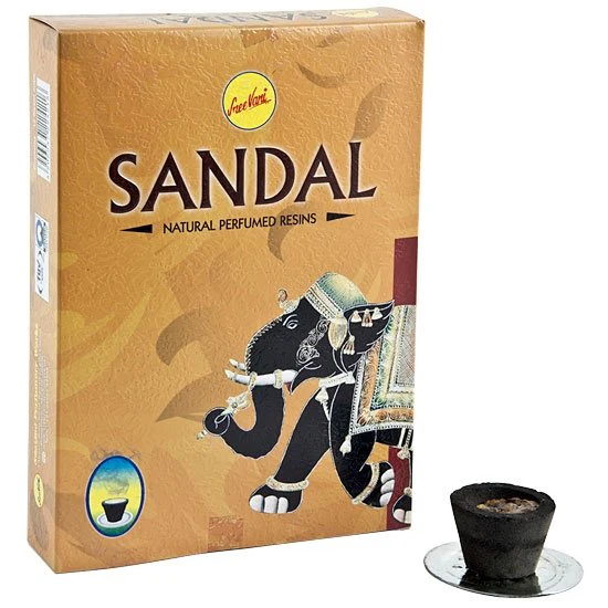 Sree Vani Natural Perfumed Resin Cups 12 Cups Per Pack, Please Choose Your Fragrance - Image 3