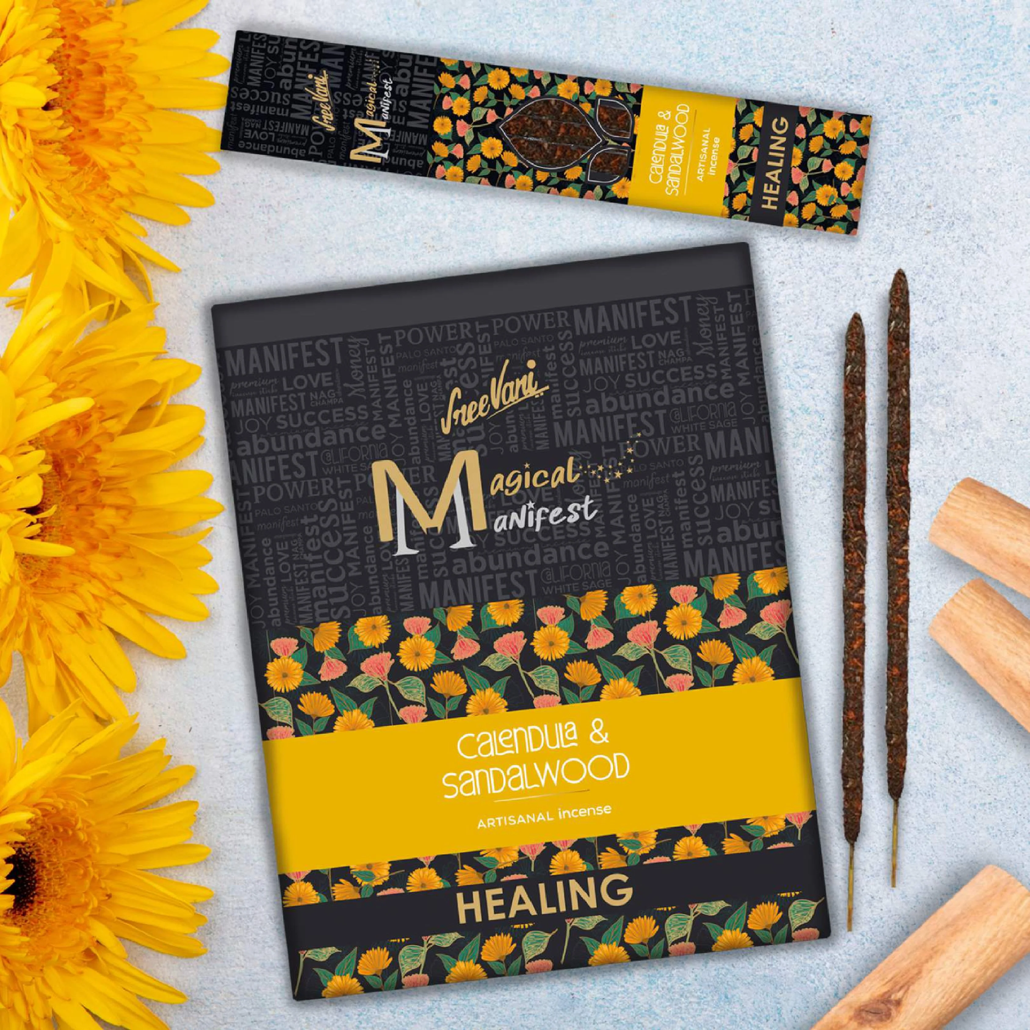 Sree Vani Magical Manifest Incense An Artisanal Incense Resin, Please Choose Your Fragrance