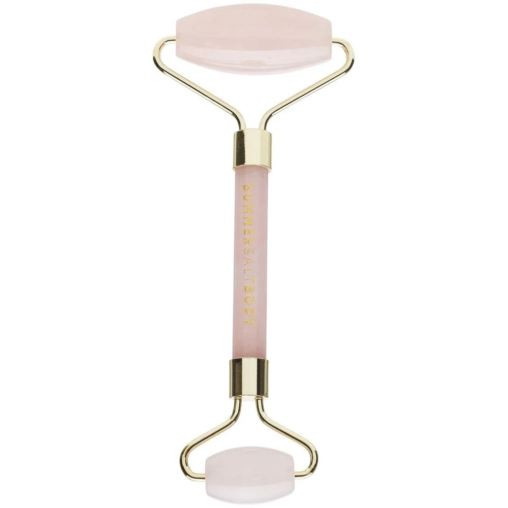Summer Salt Body Facial Roller, Rose Quartz Crystal - Image 3