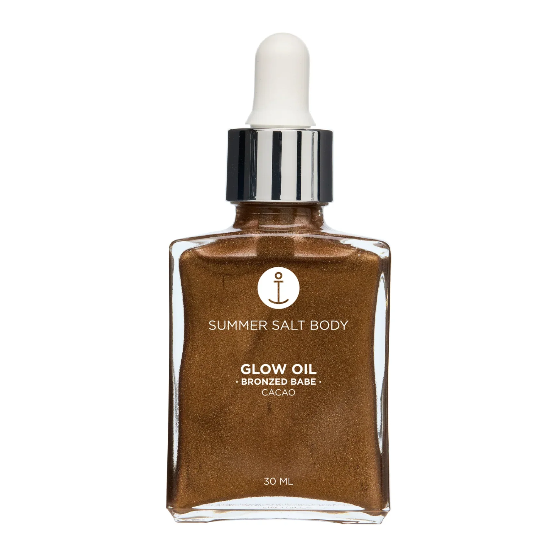 Summer Salt Body Glow Oil 30mL Or 100mL, Bronzed Babe Cacao Fragrance - Image 5