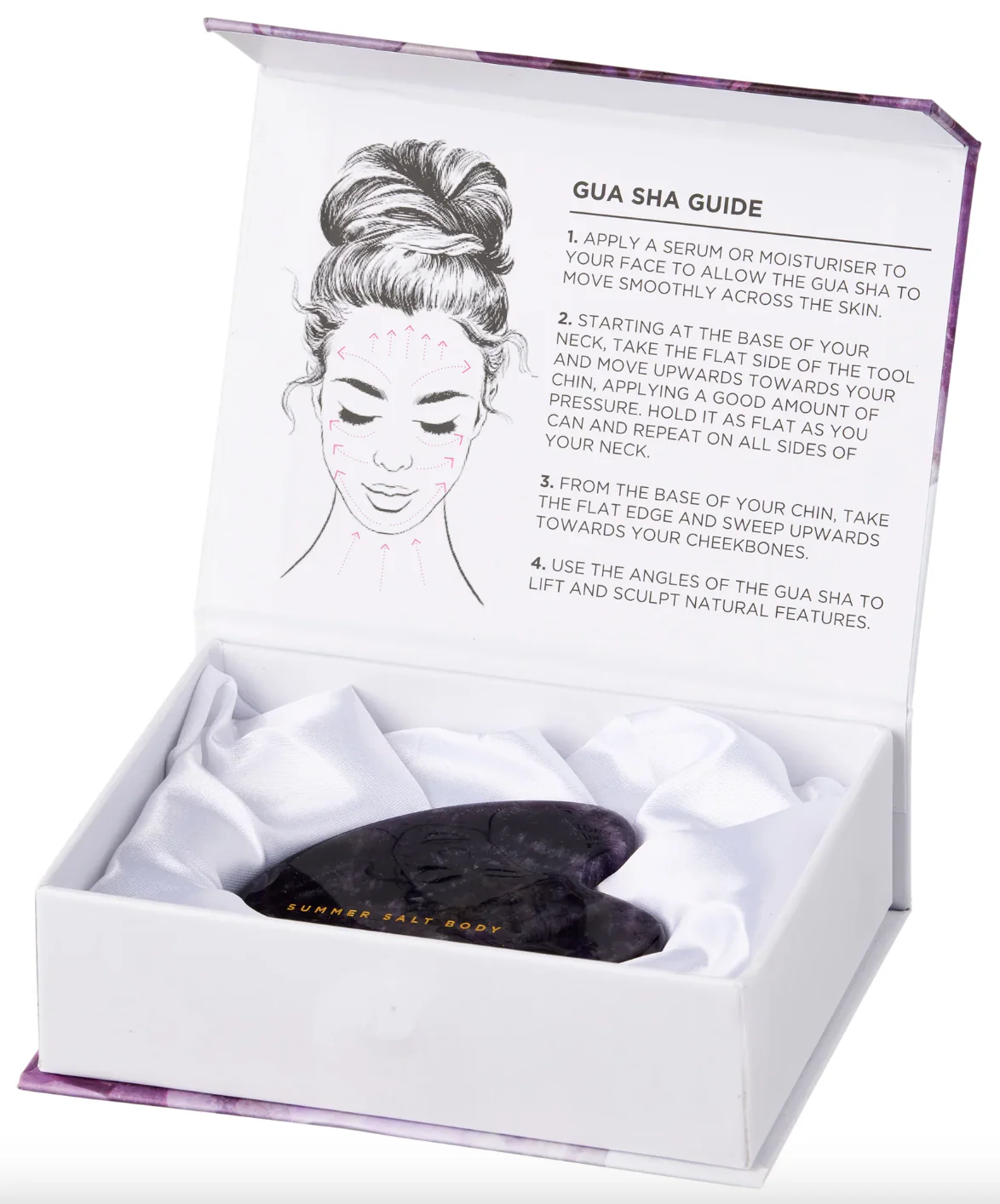 Summer Salt Body Gua Sha Stone, Please Choose Your Crystal - Image 5