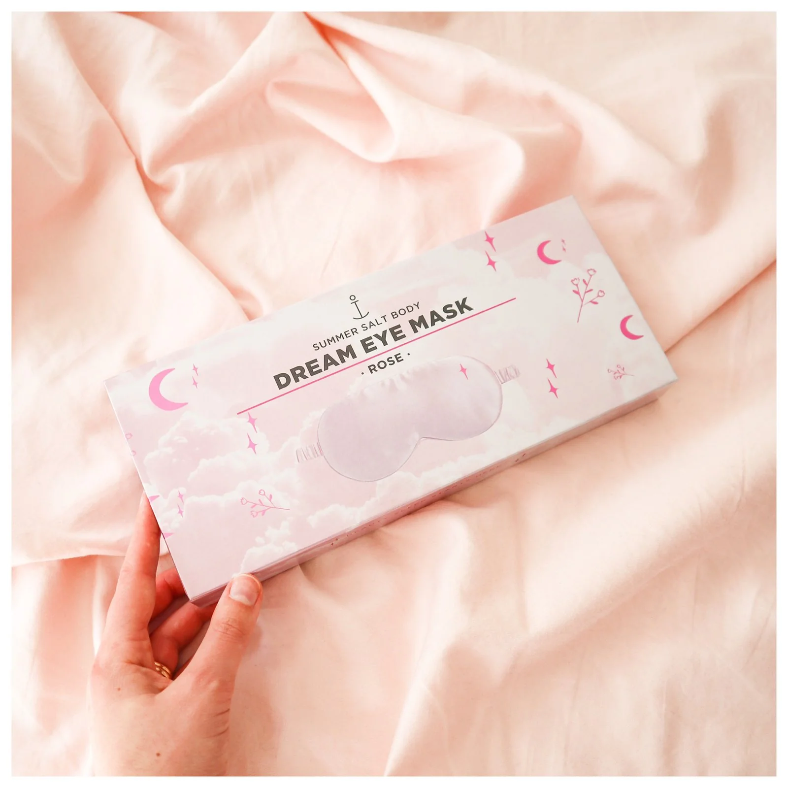 Summer Salt Body Eye Mask, Rose Satin Dream - Image 5