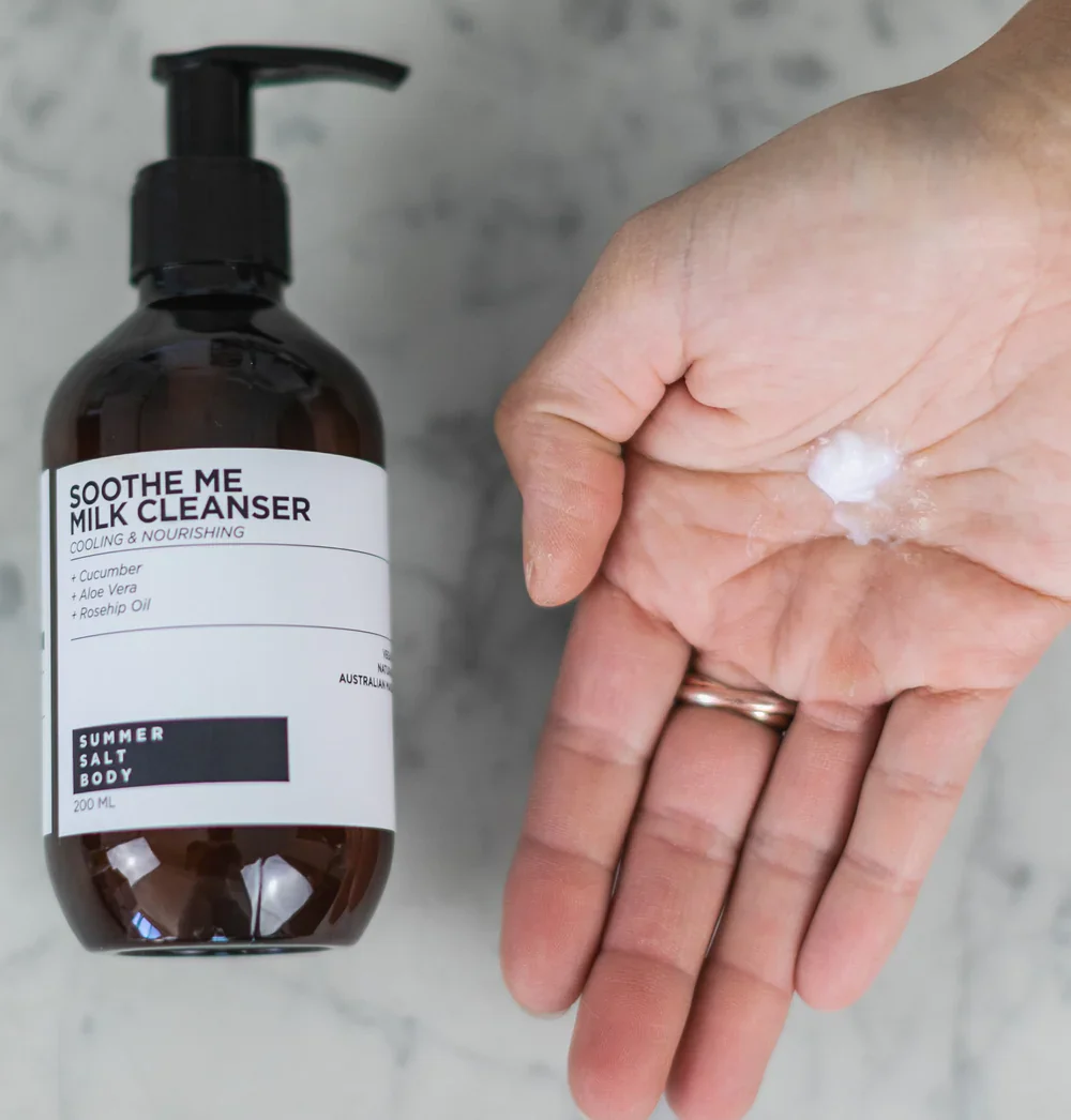 Summer Salt Body Soothe Me Milk Cleanser 200mL, Cooling & Nourishing - Image 3