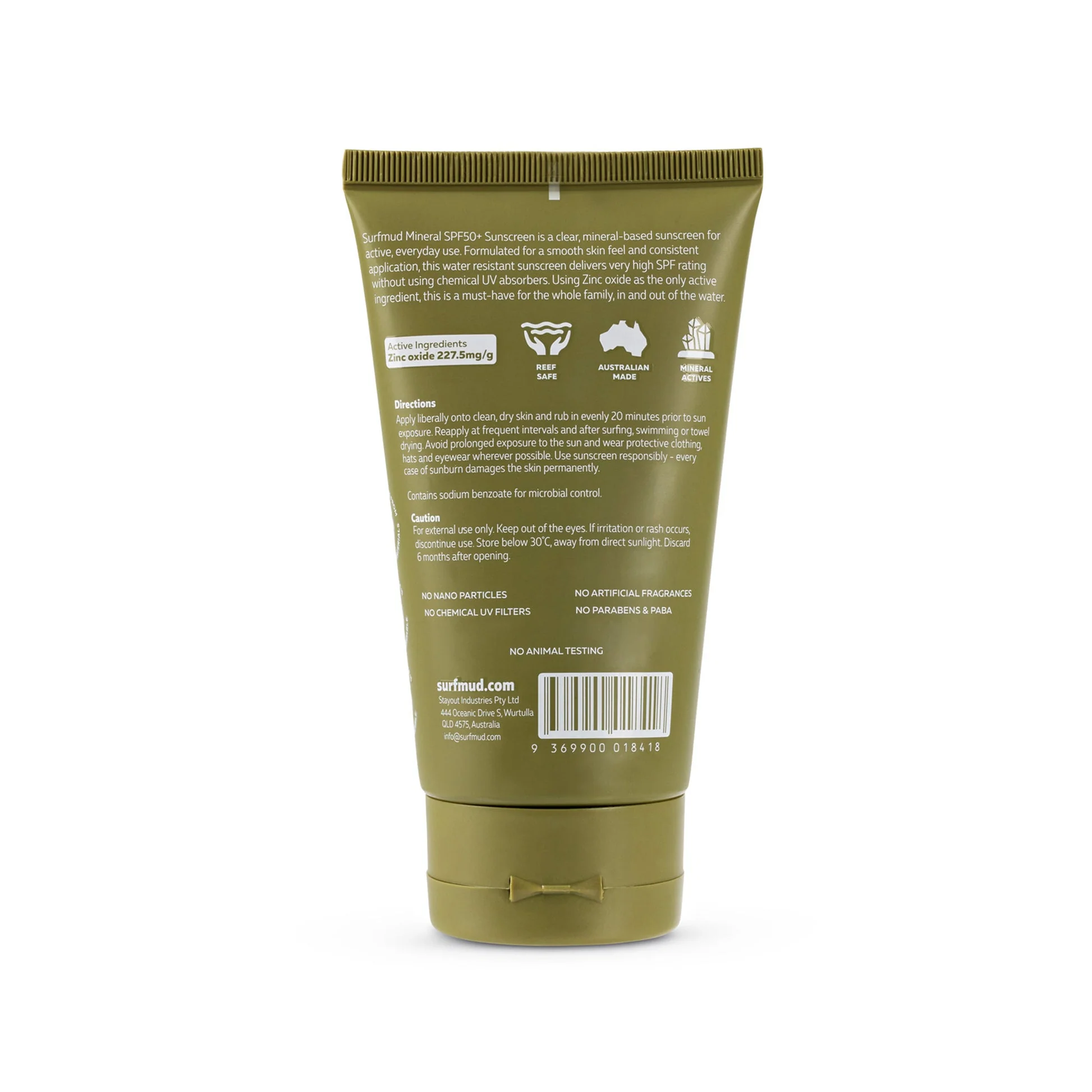 Surfmud Mineral Sunscreen 50g Or 125g, SPF50+ - Image 3