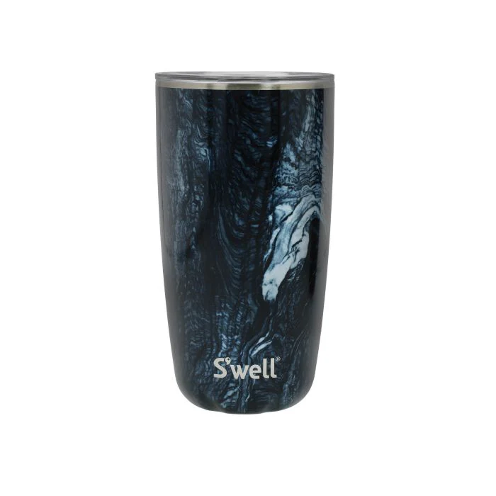 S'well Tumbler With Lid 18oz | 530mL, Azurite Marble Design