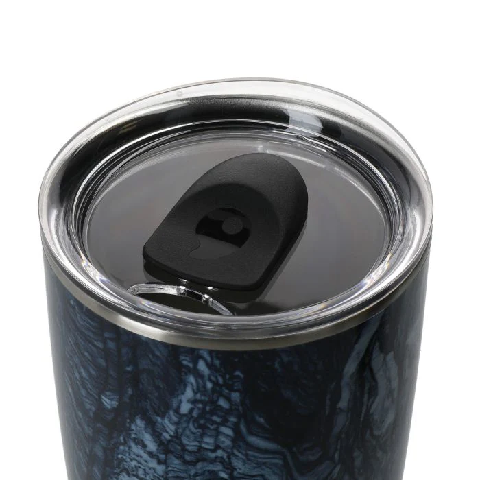 S'well Tumbler With Lid 18oz | 530mL, Azurite Marble Design - Image 3