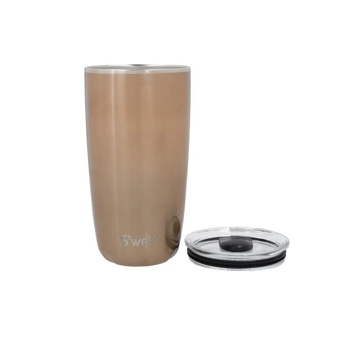S'well Tumbler With Lid 18oz | 530mL, Pyrite Design - Image 4