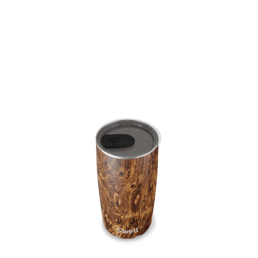 S'well Tumbler With Lid 18oz | 530mL, Teakwood Design - Image 3