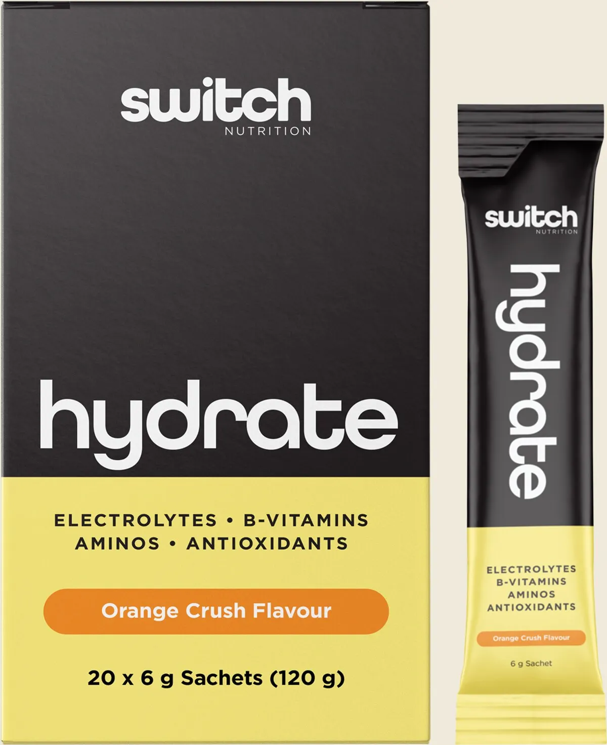 Switch Nutrition Hydrate Electrolytes No Added Sugar, Please Choose Your Size & Flavour - Image 6