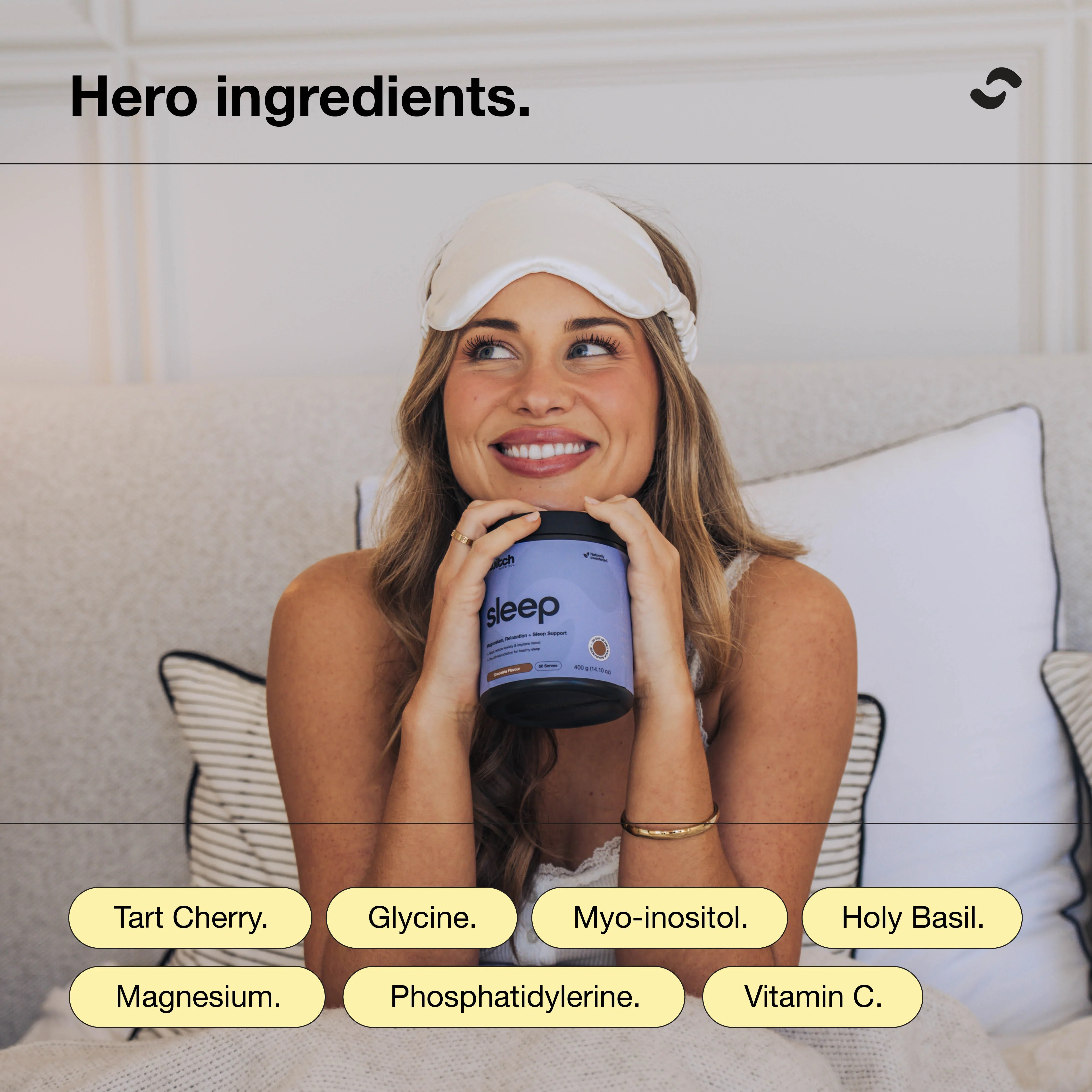 Switch Nutrition Sleep+ Magnesium Chocolate 240g Or 400g, Supports Healthy Sleep Patterns (Copy) - Image 3