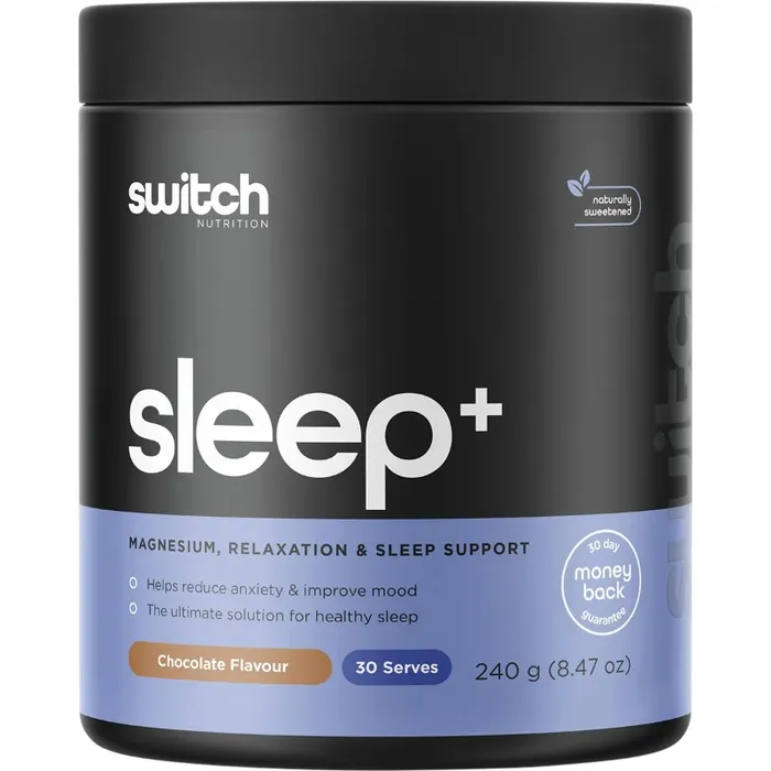 Switch Nutrition Sleep+ Magnesium Chocolate 240g Or 400g, Supports Healthy Sleep Patterns (Copy) - Image 7