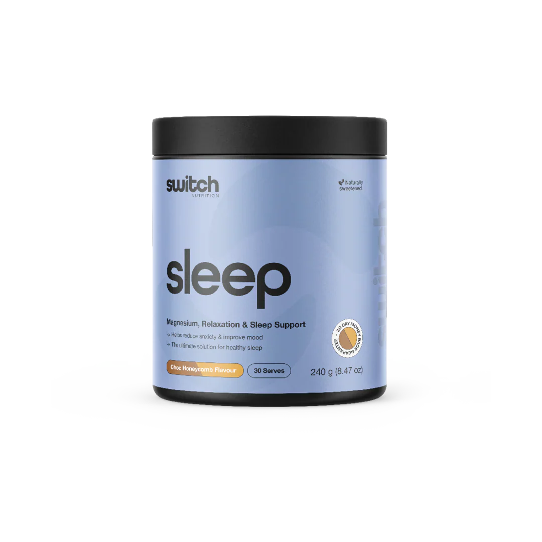 Switch Nutrition Sleep+ Magnesium Choc Honeycomb 240g Or 400g, Supports Healthy Sleep Patterns - Image 5