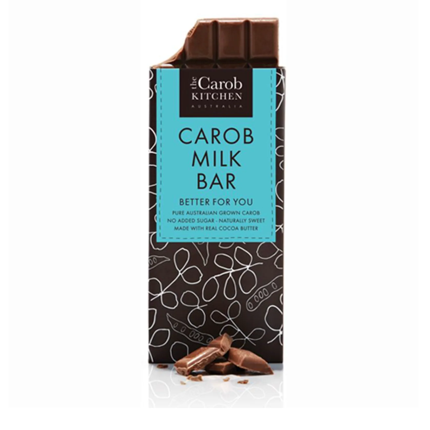 The Carob Kitchen Carob Bar 80g, Milk Original Flavour