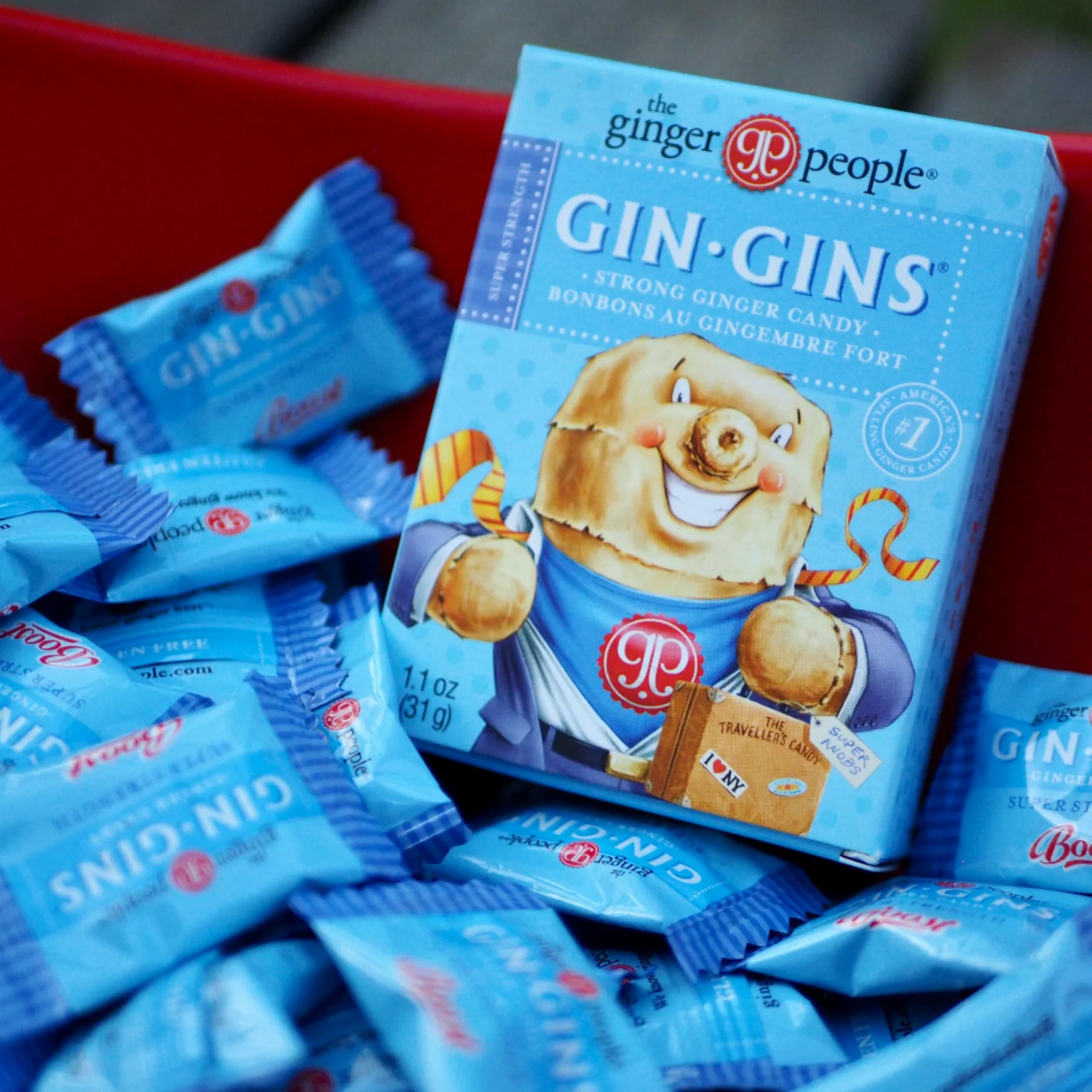 The Ginger People Gin Gins Ginger Candy 31g Or 84g, Super Strength - Image 2