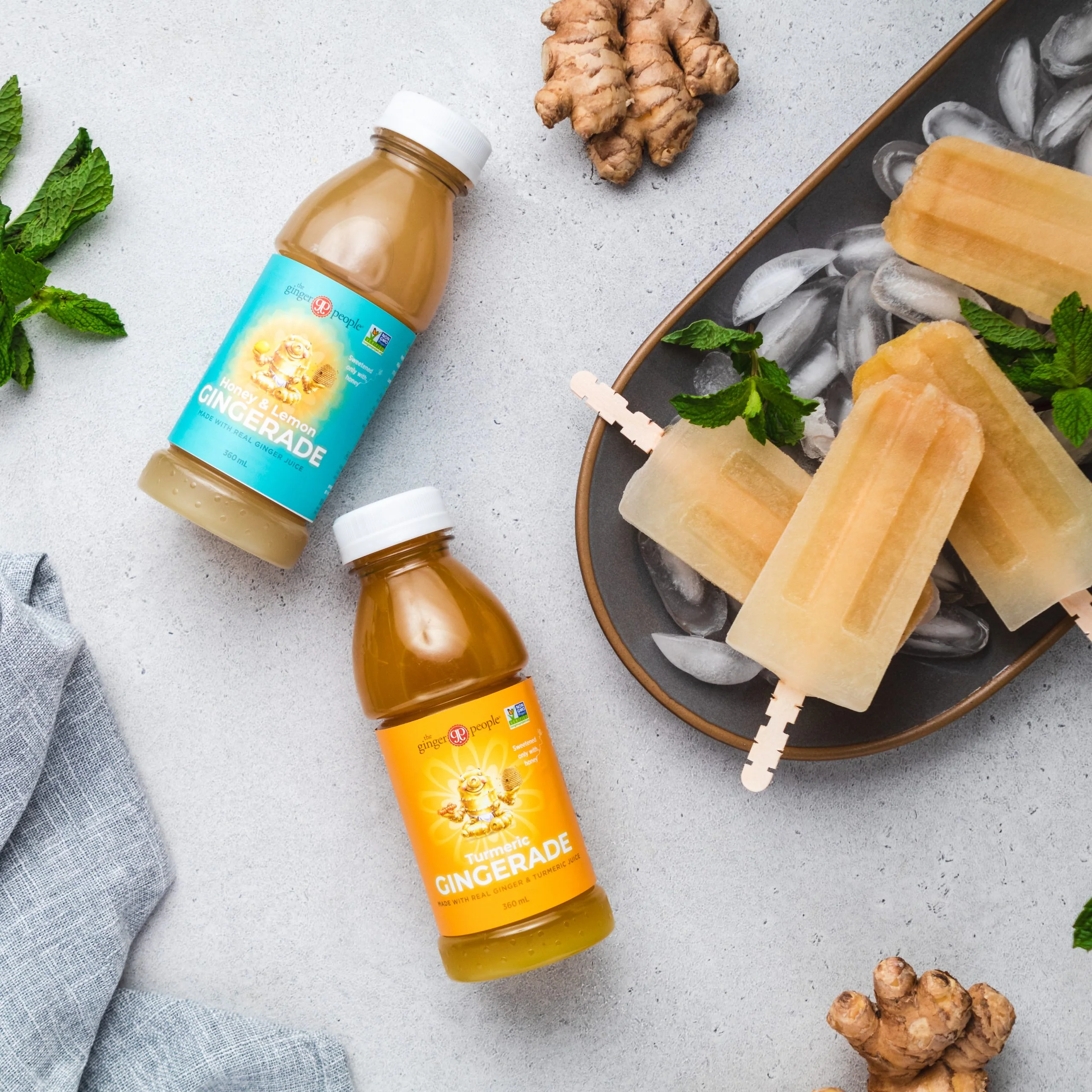 The Ginger People Gingerade Drink 360ml, Lemon & Honey Flavour - Image 4