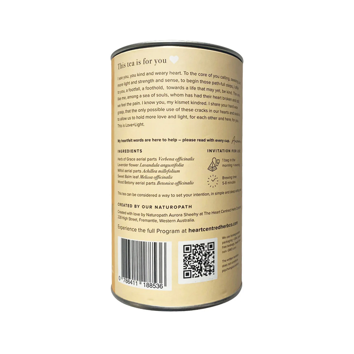 The Heart Centred Herb Company Love + Light, 14 Tea Bags Handmade Tea - Image 3