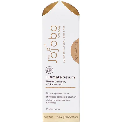 The Jojoba Company Ultimate Serum With Firming Collagen, HA & Ameliox 30mL, Stimulates Collagen - Image 2