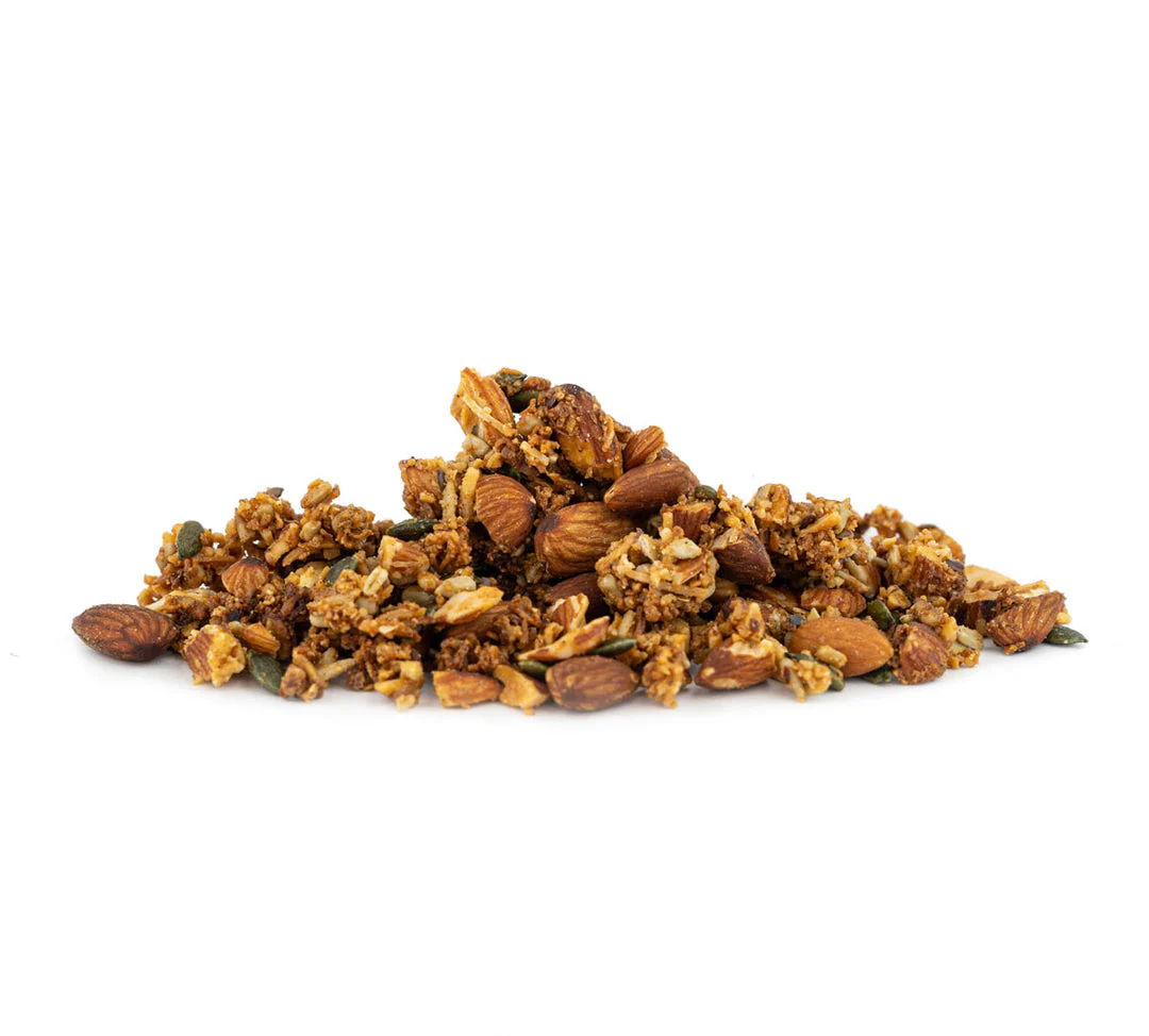 The Monday Food Co Keto Gourmet Granola 300g Or 800g, Crunchy Roast Almond & Cardamom Flavour - Image 4