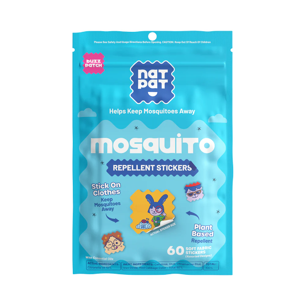 NatPat Mosquito Repellent Stickers 24 Patches Or 60 Patches, Lasts Up To 8 Hours! - Image 2