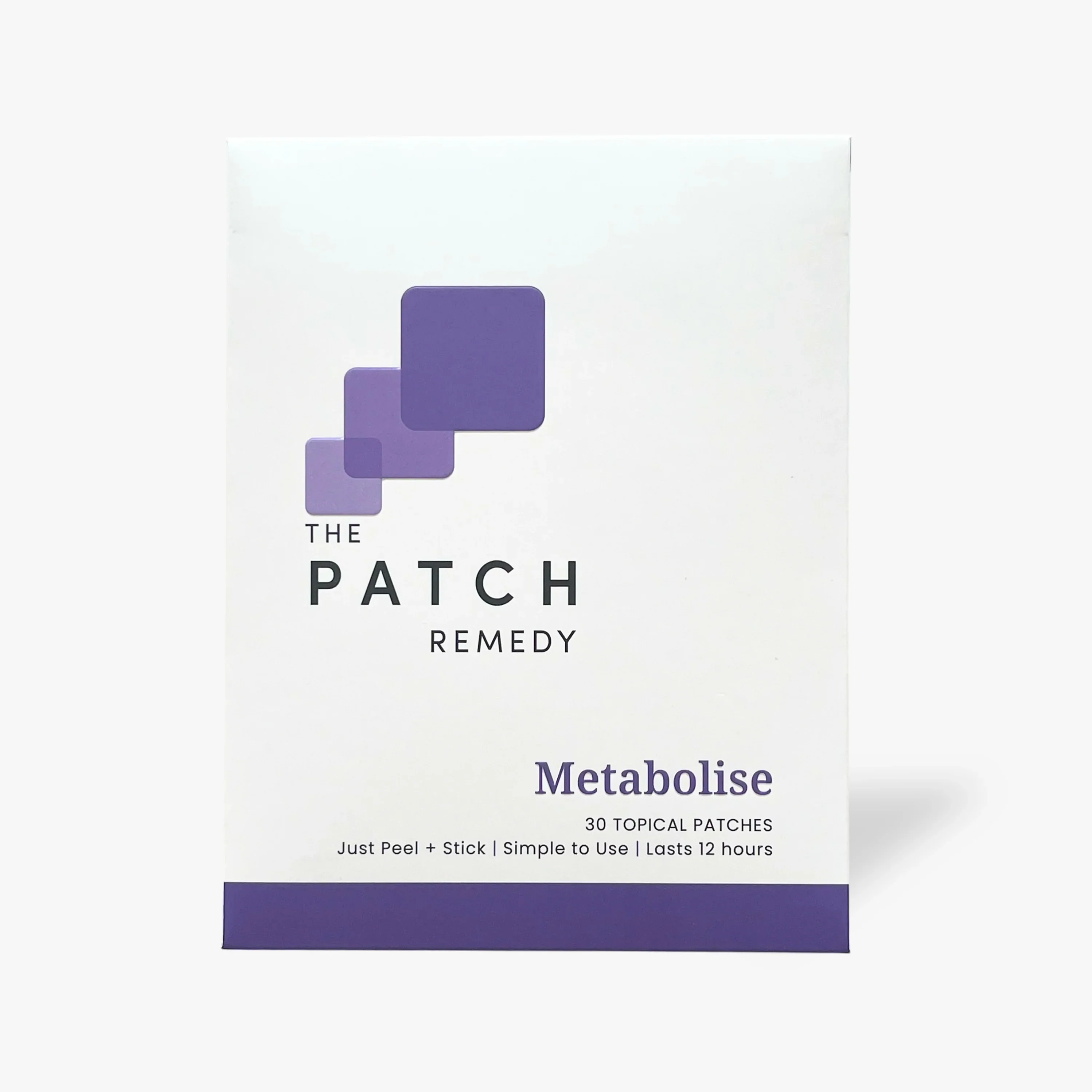 The Patch Remedy Metabolise 30 Topical Patches, Daily Metabolic Support