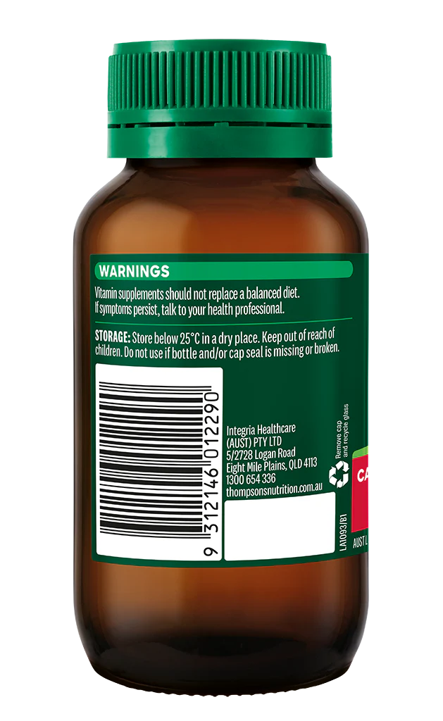 Thompson's Ultra Strength Resveratrol 60 Tablets, Cardiovascular Support - Image 3