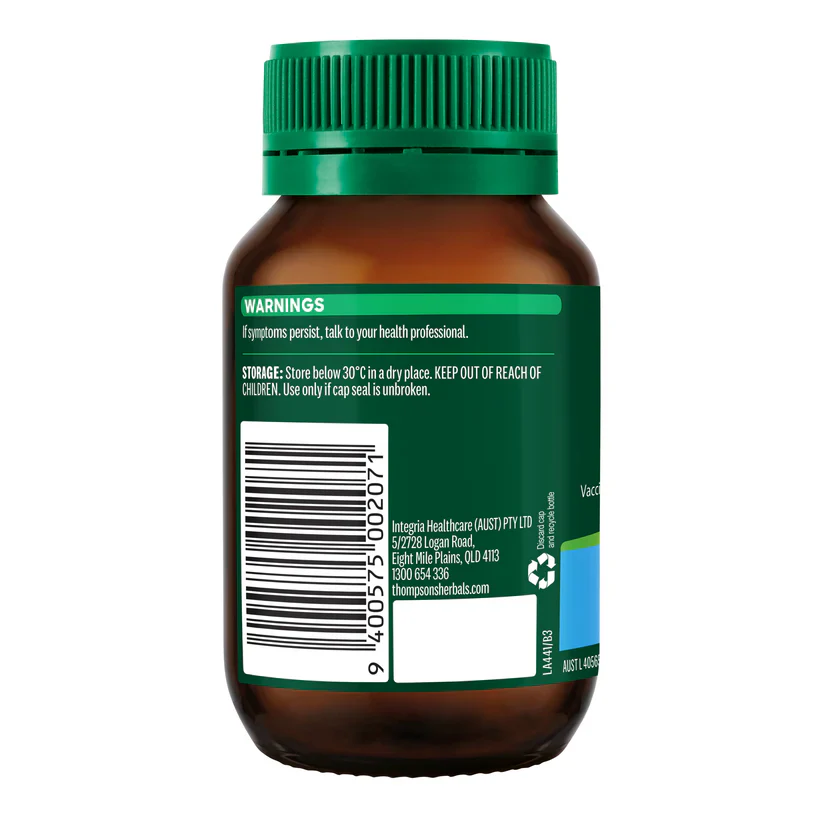 Thompson's One-A-Day Bilberry 12000 60 Capsules, Supports Eye Health & Vegan Friendly - Image 2