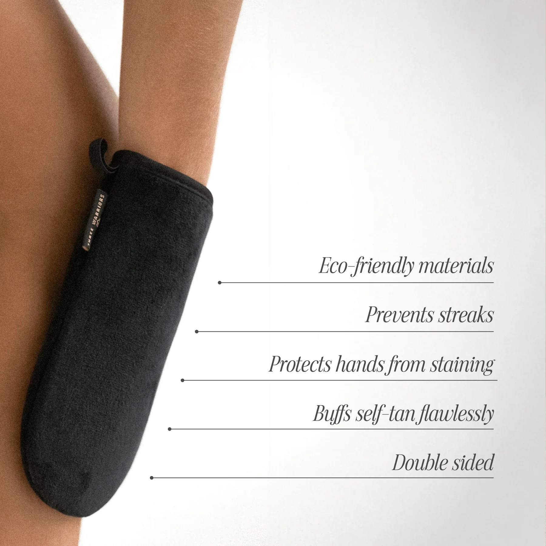 Three Warriors Eco-Friendly Tanning Mitt, Providing A Streak-Free Glow - Image 5