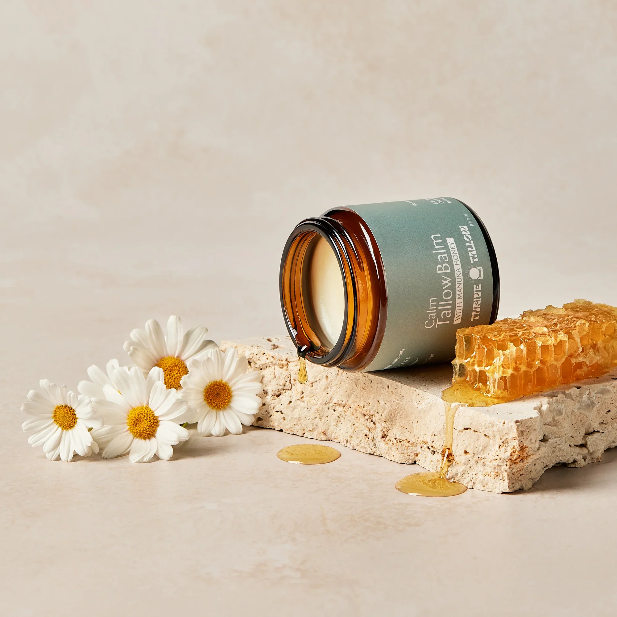Thrive Tallow Calm Tallow Balm 100mL, With Manuka Honey - Image 2