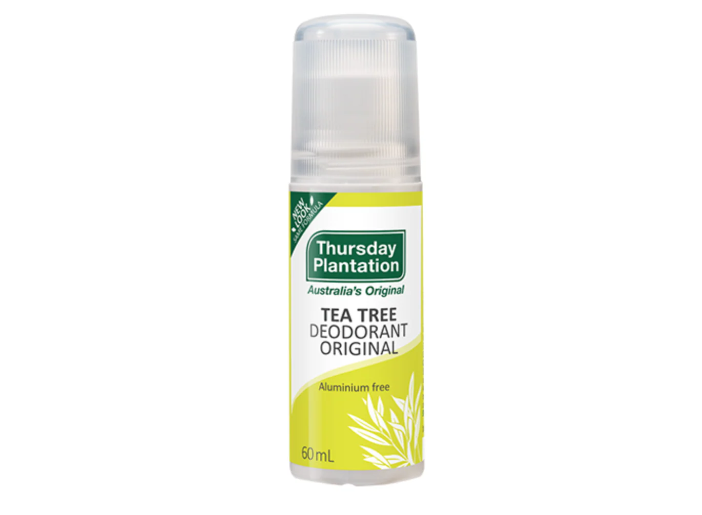 Thursday Plantation Deodorant 60ml, Antiperspirant Original Aluminium Free