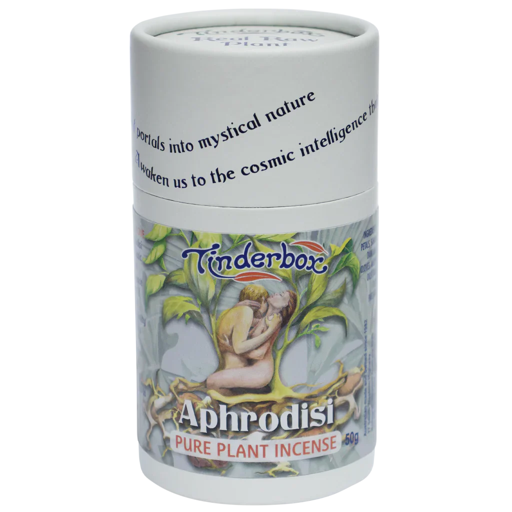 Tinderbox Aphrodisi Incense 50g, Creates Opulent & Sensual Atmosphere - Image 2