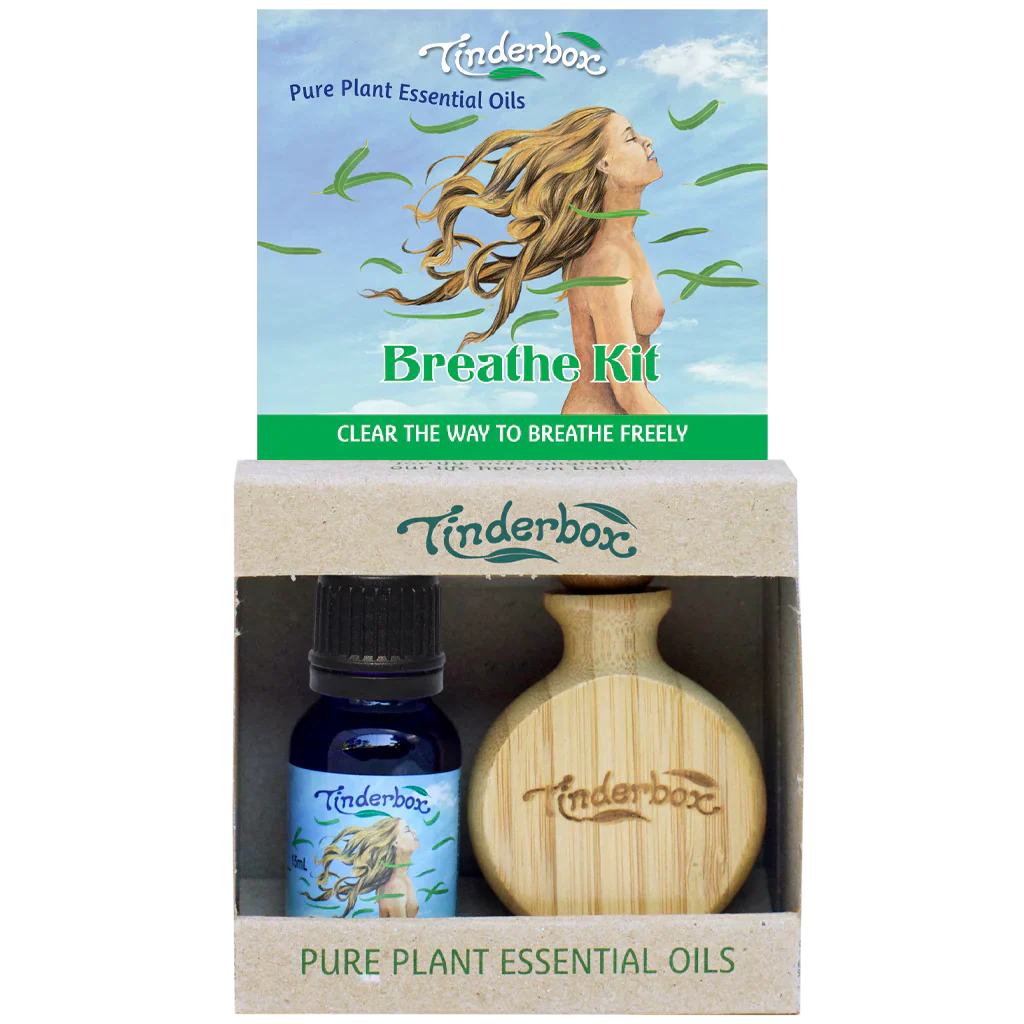 Tinderbox Breathe Kit Blend & Cards; Clear The Way To Breathe Freely - Image 2